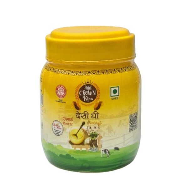 Crown King Desi Ghee – 500ml of Pure Golden Goodness - Image 3